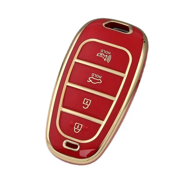 TPU Key Fob Cover Case Fit for Hyundai Sonata Remote Holder Skin Protector ,Keyless Entry Sleeve Accessories for Hyundai car key
