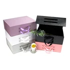 Box Custom Logo Cardboard Magnetic Folding BOOK SHAPE Gift Packaging Boxes With Lid Gift Box