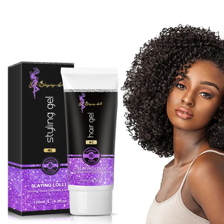 Slaying Lolli Organic Lasting 24 Hours Braiding Hair Gel Without Alcohol  For Baby And Children - Buy Organic Hair Gel,Braiding Hair Gel,Hair Gel  Without Alcohol Product on 
