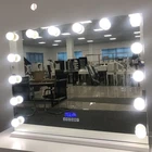 Set Modern Vanity Mirror Dressing Table Mirror Make Up Table Wood Drawer Dresser Vanity Mirror Set With Lights