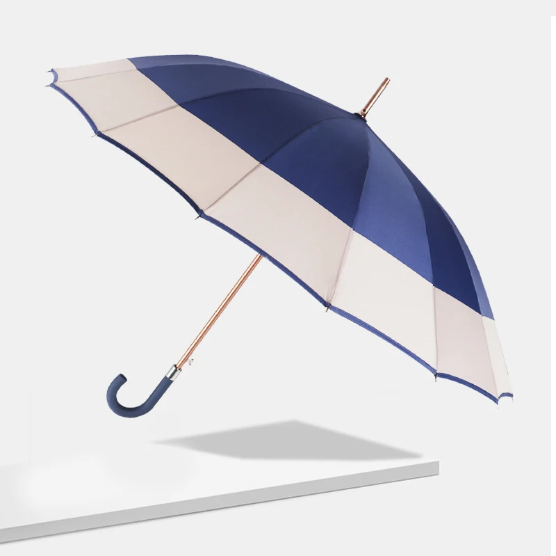 DD2713 Custom Branded Water Proof Golf Umbrella  Manufacturer Automatic Open Long Handle Business Umbrella