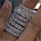 Ring Diamond Hot Sale Jewelry Suite For Couple Best Fashion Engagement Ring Diamond Zircon Ring Love Ring
