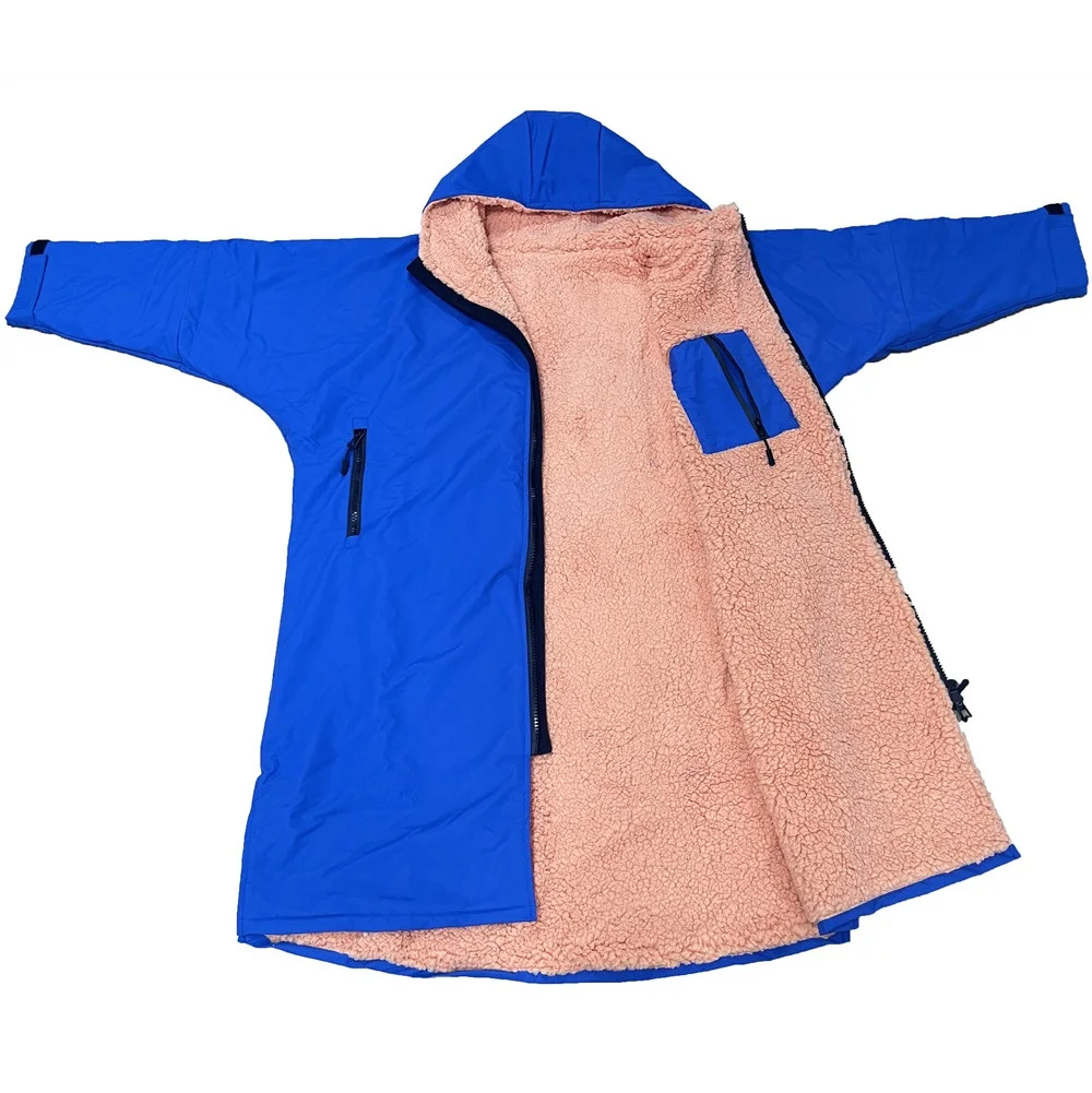 outdoor equestrian reflective changing robe long waterproof jacket for horse rider