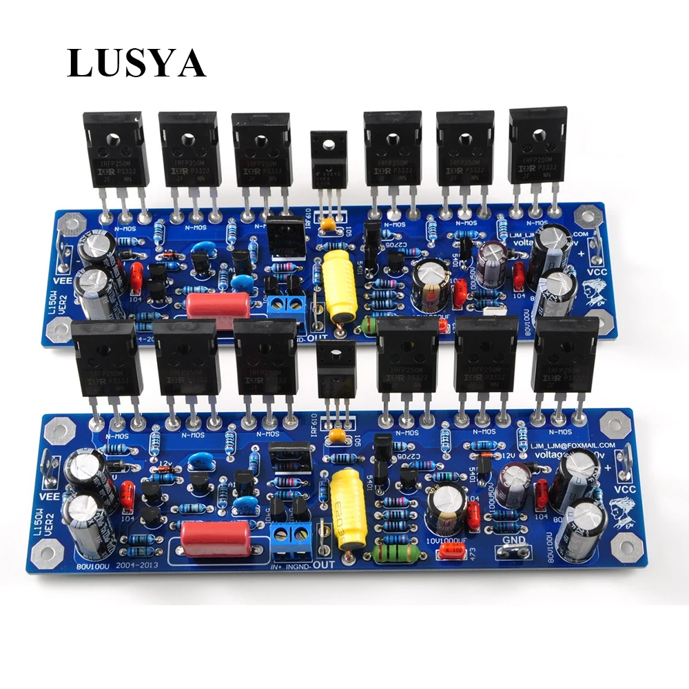 2pcs Stereo Mosfet Irfp250 Amplifier Board 200w 8r 2channel Amp Buy