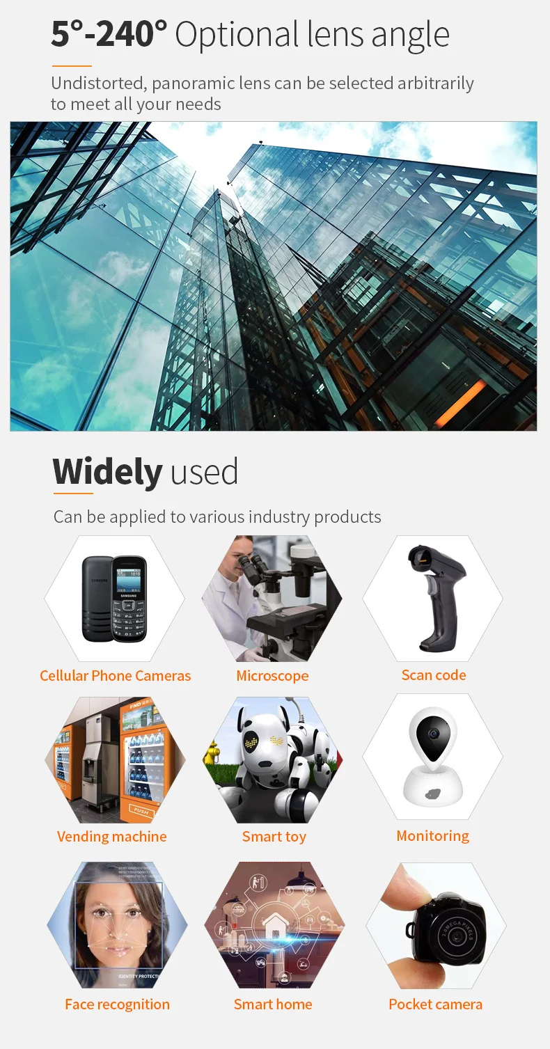 DGZX Customizable GC0308 0.3MP Doorbell Sweeping Robot Wide Angle Low-light Night Vision USB Camera Module插图2 DGZX Customizable GC0308 0.3MP Doorbell Sweeping Robot Wide Angle Low-light Night Vision USB Camera Module插图2