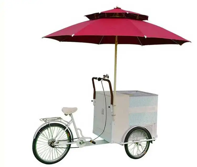 tricycle ice cream cart