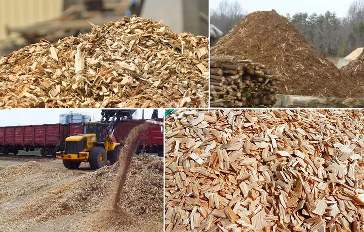 Industrial Wood Chipper Machine with 220V/380V Voltage 55-110kw Power and 1-3t/h Capacity for Tree Shredding