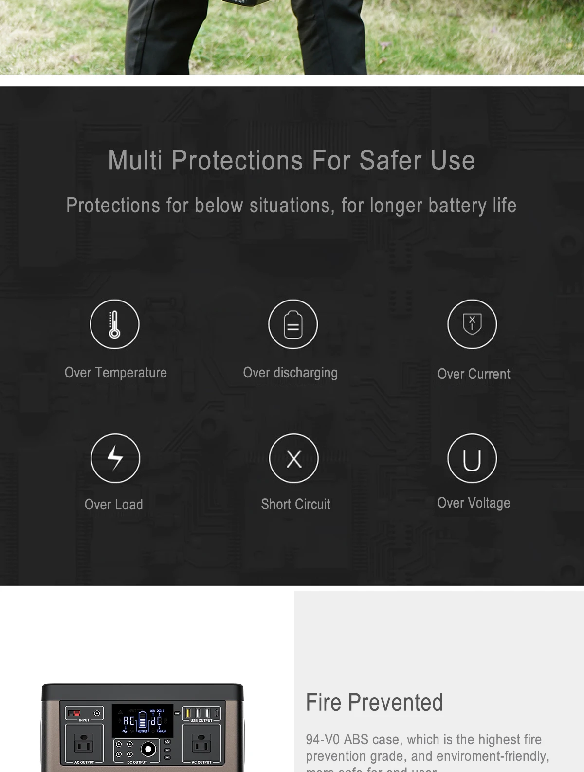 All-In-One 600W Smart Renewable Energy Power Station Off-Grid Solar Inverter with MPPT Controller for Home Use manufacture