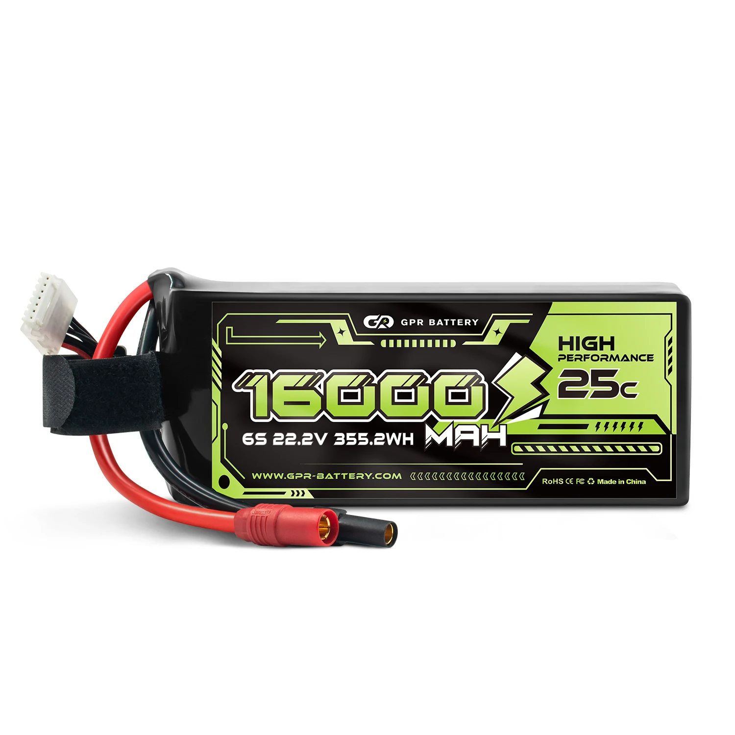 Drone Lipo Battery Pack V Mah S Continuous High Rate C Li