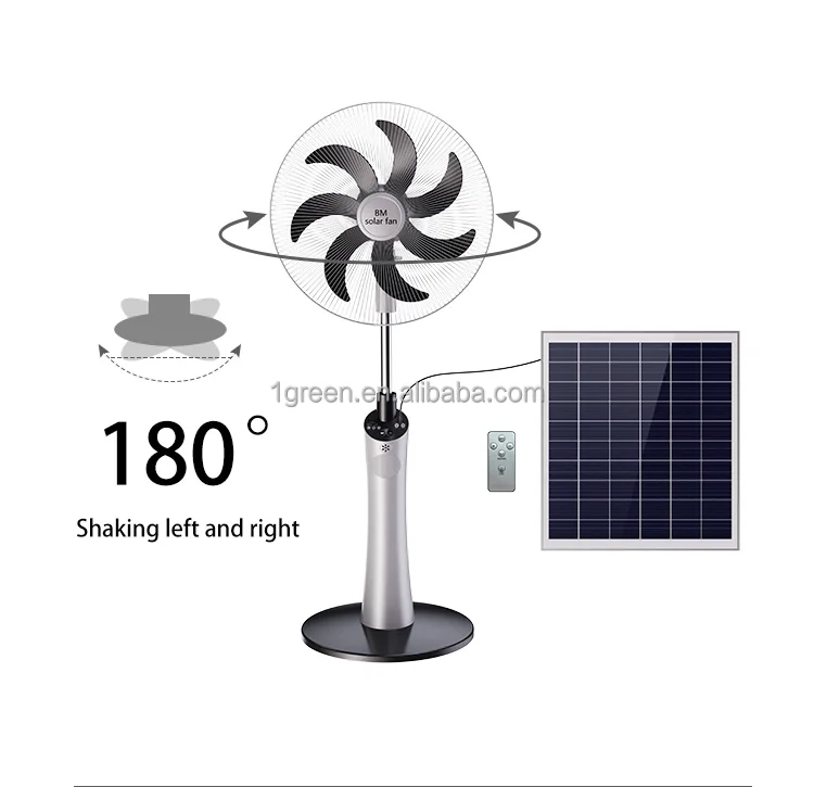Pedestal Fan, Solar, ABS - detail 18