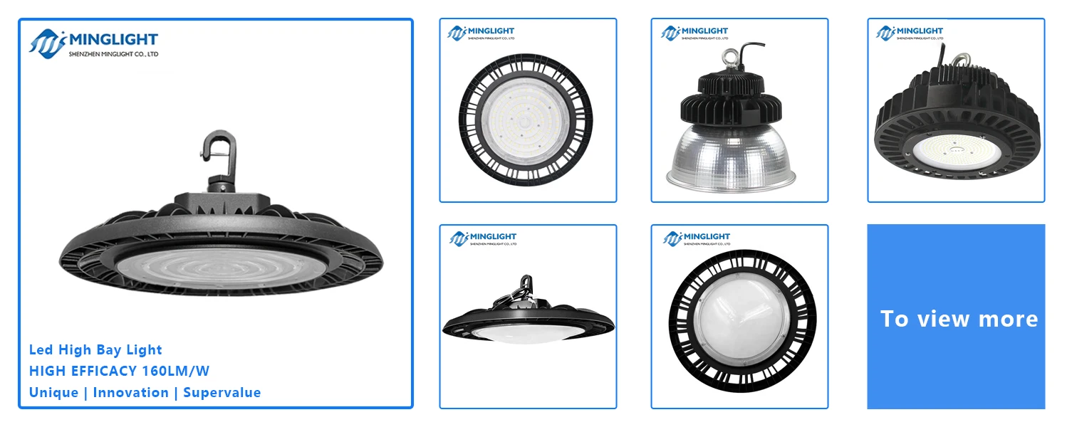 North America standard warehouse highbay light DLC listed 150w ufo led high bay light with 5 years Warranty
