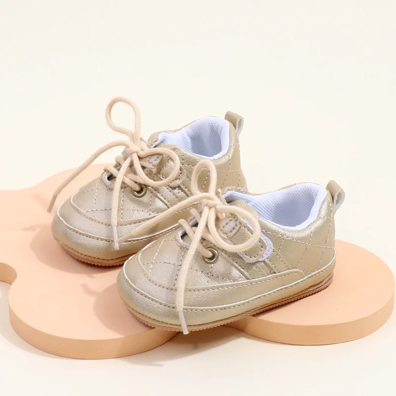 Hot Selling Toddler Baby Sport Shoes Soft TPR Outsole Prewalkers Autumn Season Light Weight Anti-Slip Features for Boys Walking manufacture