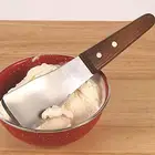 Ice Cream Factory Price Stainless Steel Ice Cream Scoop With Wood Handle