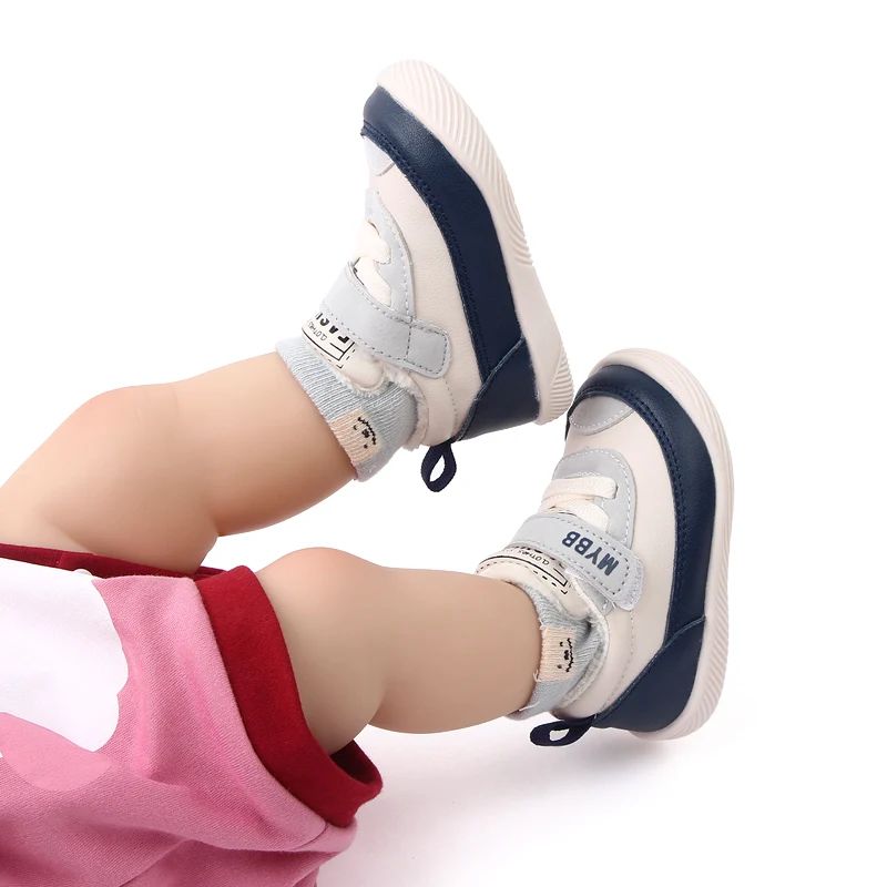 Autumn and Winter Baby Walking Shoes 1-3 Years Old Plus Fleece Warm Non-slip Children's Shoes manufacture