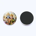 30mm Custom Hindu God Vishnu Time Gem Magnetic Glass Fridge Magnet Vestidos De Seda Hindu