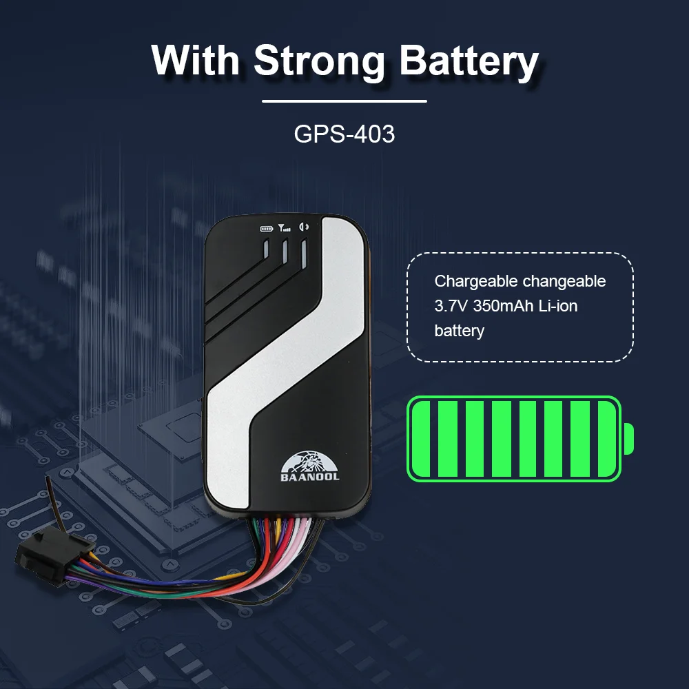 4G GPS COBAN factory 403 Vehicle Engine Stop with Free Tracking Platform Car Tracking Device Waterproof IP67 Small GPS Tracker