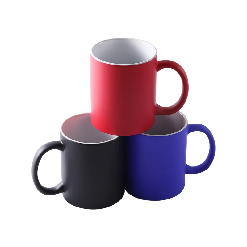 Factory Directly First Grade Porcelain Magic Mug Wholesale Prices Sublimation Mugs That Change With Heat