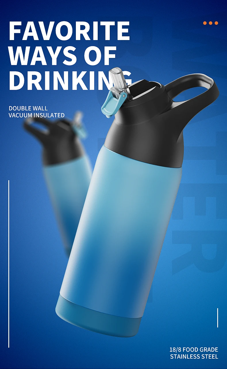 Double Walled Insulated 18/8 Stainless Steel Kids Vacuum Drinking Bottle Water Vacuum Bottle details