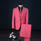 High Quality Men Wedding Slim Fit Suits For Office Business Suit For Man 3 Pieces Formal Suit For Men