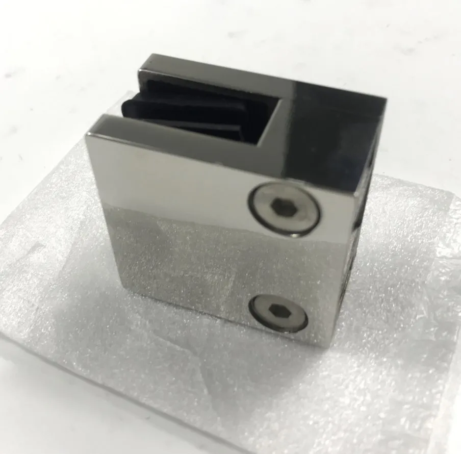 Fence Post Connector Square Movable Fitting Stainless Steel Glass Clips