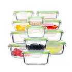 Largest Glass Food Storage Containers with Airtight Lids