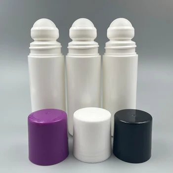 Empty Deodorant Plastic Roller Bottle 50ml 60ml 90ml 3oz Roll On