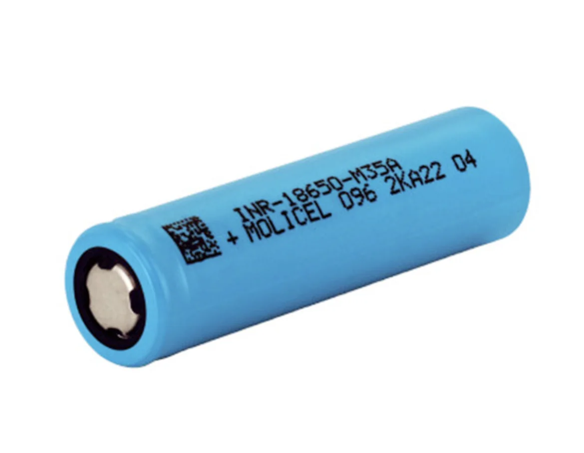 New Original Taiwan Molicel Lithium-ion rechargeable battery 18650 NCM M35A INR18650-M35A 10A 3500mah 3.5Ah 18650 lithium cell supplier