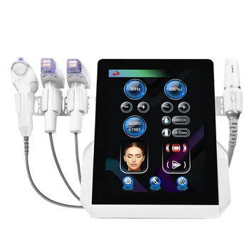 12d Anti-Aging Machine device ultrasound ICE  devicer  face lifting crystallite depth 8 RF machine ice hammer face care