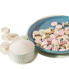 Candy Chinese Supplier Original Flavor Snack Foods Round Shape Milk Candy