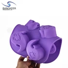 Mold Halloween Silicone Mold Factory Wholesale 6 Cavities Ghost Phantom Halloween Silicone Cake Mold