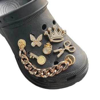 Bling Designer Clog Shoe Charms Wholesale Bulk Shoe Charms Accessories