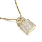Cubic Zircon Pendant Zircon Cubic Zircon Custom Jewelry Pendant Ice Chain Pendant For Women