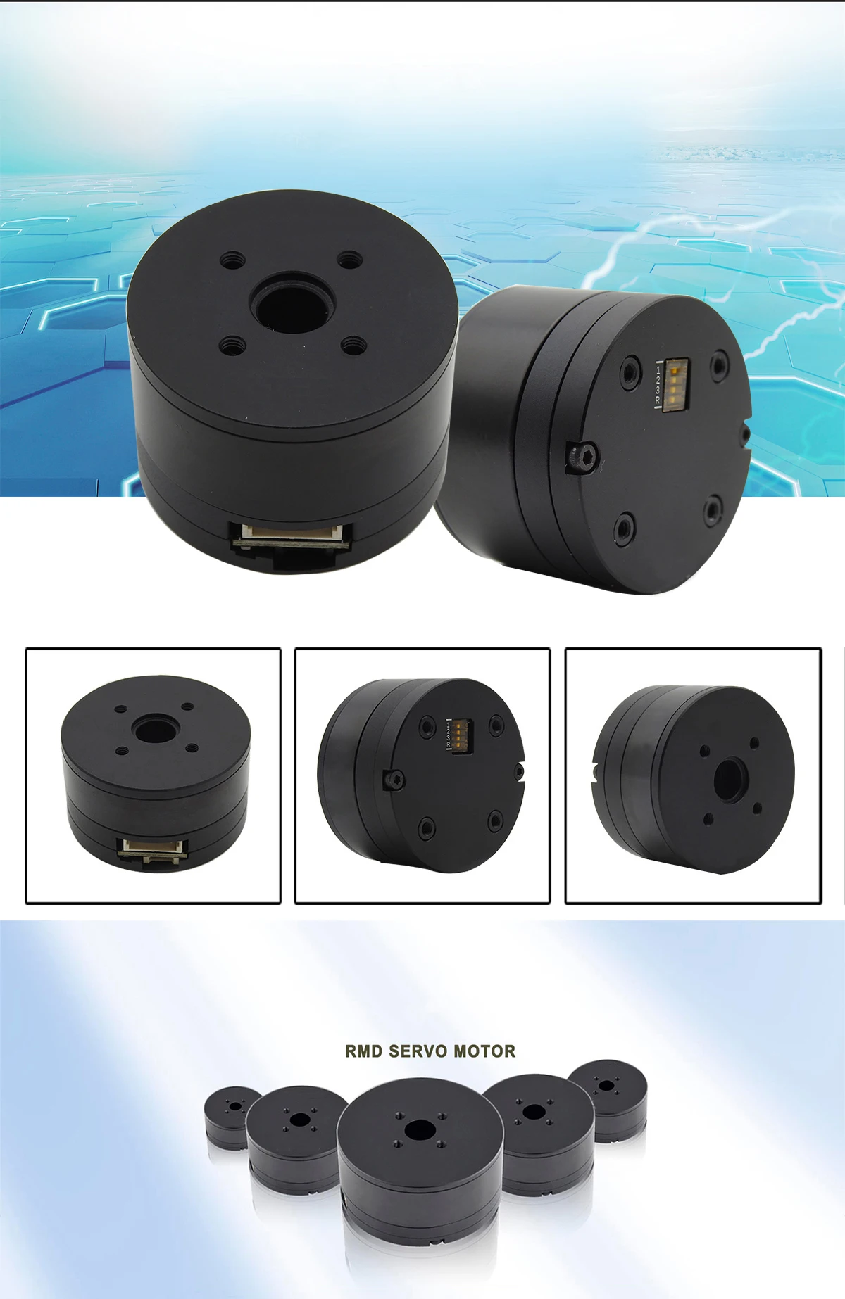 Stator Assembly Rotor Motor, 12v, 24v, 100mm - detail 6