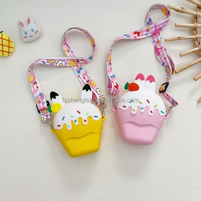product 3d cartoon japan style cute kids coin pouch purse crossbody shoulder handbags girls mini custom children shoulder bags for kids-1