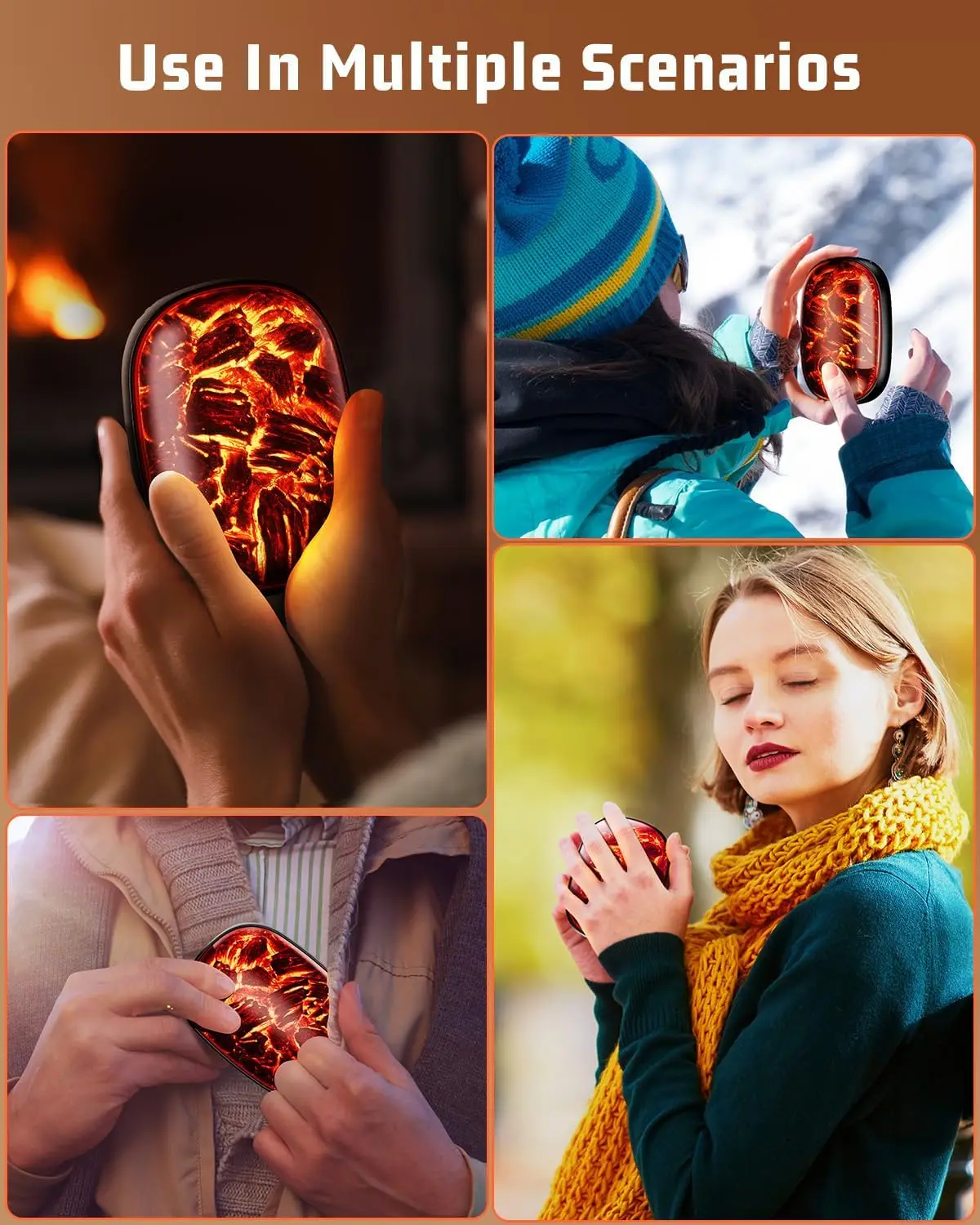 Hand Warmer, Portable, LED, 10000mah - detail 16