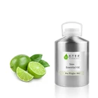 Oil Extract Fresh Fruit Peel 100% Organic Lime Essential Oil For Purifying Uplift Mood Whithing Body