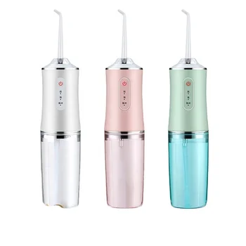 Personal Dental Care Portable Tooth Teeth Cleaner Irrigator Water Dental Flosser USB Rechargeable Cordless Water Flosser