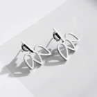 Earrings Stud 2021 Fashion Jewelry Stainless Steel Crown Earrings Designer Inspiration Women's Stud Earrings