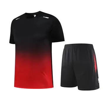 Wholesale Custom Design Breathable Sublimation Soccer Jersey Kits Team Soccer Wear Men Football Uniform