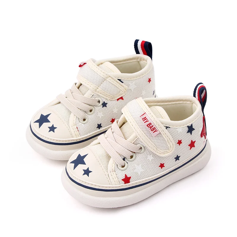 New arrival casual kids toddler sport shoes baby prewalker unisex shoes sneakers supplier