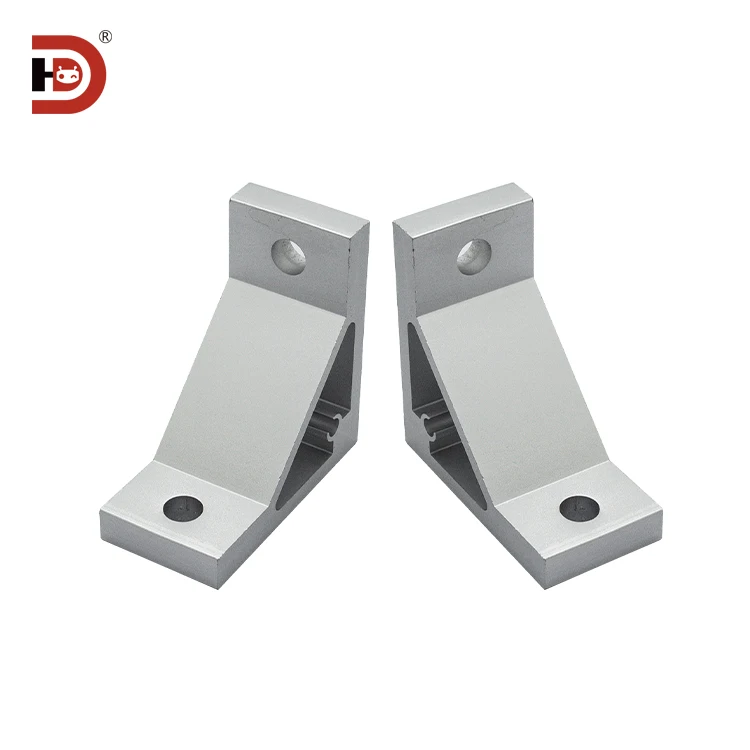 80 High Vertical Aluminum Corner Code Fixing Parts, Aluminum Profile Accessories, Connecting Bracket Corner Parts factory