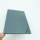 Gray Sheet 4.3mm Signal Gray Customized Embossed Solid Polycarbonate Sheet For Building