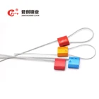 Numbered Cable Lock Security Seal Cable Lock JCCS002 Numbered Adjustable Steel Wire Cable Seal Security Seal Cable Lock