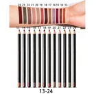 36 Color Lip Liner Pencil No Logo Customization Makeup Cosmetics Private Label Lip Liner Pencil