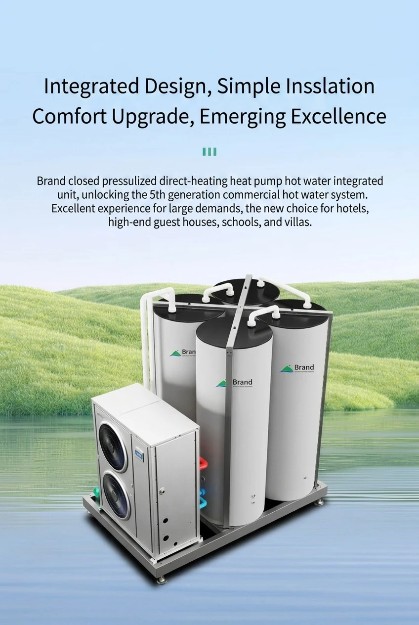 Air Source Heat Pump, 5HP, EVI, 10°C - detail 4
