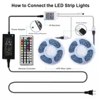 Rgb Led Ledrgb Rgb Light RGB LED Strips Light 5M 10M Waterproof Rgb Wifi Smart Led Light Strip