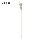 Cocktail Party EFINE Pineapple Head Creative Cocktail Pick Stainless Steel Fruit Martini Picks For Bar And Party