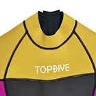 Womens Shorty Wetsuit Customized Short Sleeve Short Legs Sea Diving Suit