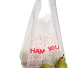 Plastic Plastic Bag Poly Plastic T Shirt Carry Out T Shirt Handle Shopping Bag