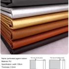 Leather Waterproof 0.5mm Textiles Leather Products Embossed Synthetic Pu Leather For Electronic Packing